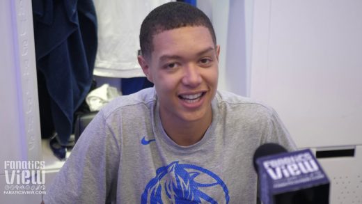 Dallas Mavericks Rookie Small Forward Isaiah Roby Discusses College to NBA Transition