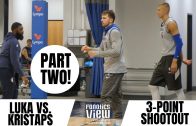 Kristaps Porzingis & Luka Doncic face off in 3-Point Battle (Part Two)