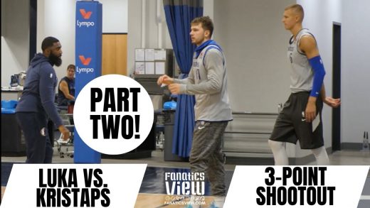 Kristaps Porzingis & Luka Doncic face off in 3-Point Battle (Part Two)