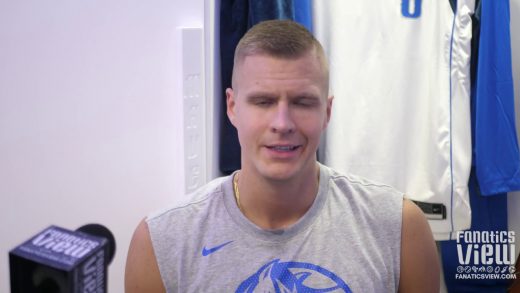 Kristaps Porzingis on The Future Of Carmelo Anthony (Fanatics View Exclusive)