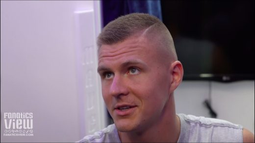 Kristaps Porzingis speaks on his first game in Dallas and building chemistry with the Mavs