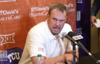 Tom Herman tells Hilarious Story of Breckyn Hager: “I’m Sorry For Being An A-Hole, I Love You Coach”