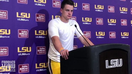 Joe Burrow on LSU’s Win vs. the Florida Gators, LSU Being “Special” & Not Being Complacent