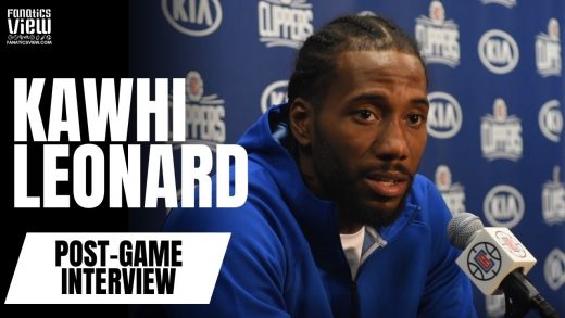 Kawhi Leonard reacts to facing the Raptors, load management criticism and the Clippers’ current outlook