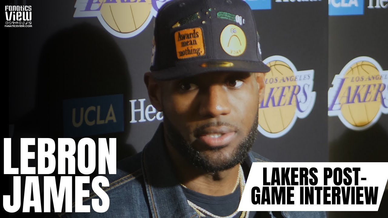 LeBron James speaks on Luka Doncic, Dallas Mavericks, the Lakers' win and honoring Nipsey Hussle