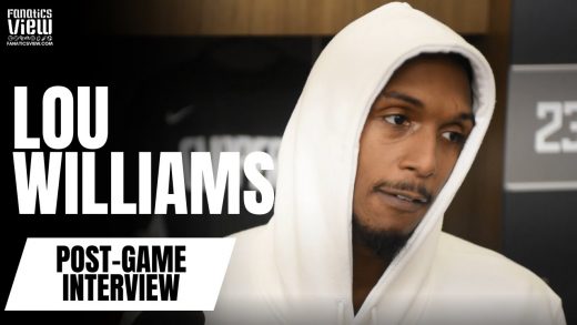 Lou Williams Jokes with Clippers Media on Kawhi Leonard