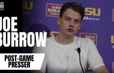 Joe Burrow on Final LSU Home Game: “I’m Going To Miss It With All My Heart”