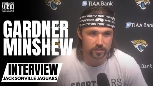 Gardner Minshew Reacts to Jaguars Week 1 Upset Win vs. Colts in a ‘Macho Man’ Randy Savage Bandanna