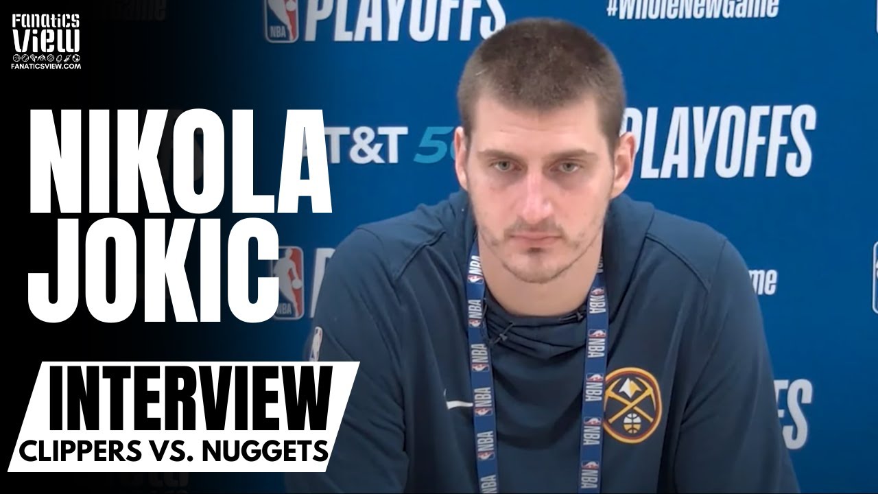 Nikola Jokic Reacts to Denver Nuggets Upsetting the LA Clippers & Denver Being a Complete Team