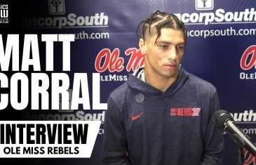 Ole Miss QB Matt Corral Tells Media that the “Sky Is The Limit” For Rebels Offense