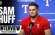 Sam Huff Reacts to Making His Major League Debut With Texas as a MLB Top 100 Prospect