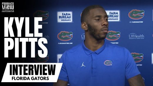 Florida Gators’ Kyle Pitts Responds to Questions After a Solid Victory Over South Carolina