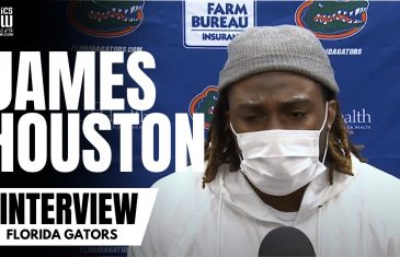 Florida’s James Houston IV Reacts to Loss Against Texas A&M & Talks Defensive Issues