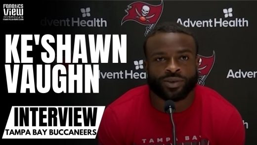 Ke’Shawn Vaughn Discusses Scoring His First Career NFL Touchdown & Tom Brady Having 20 Years On Him