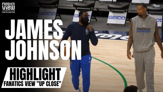 James Johnson Works on 3-Point Shot With Dallas Mavs God Shammgod | Fanatics View’s “Up Close”