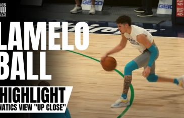 LaMelo Ball Displays Handle, 3-Point Shot & Works on Driving in On-Court Work Out | “Up Close”