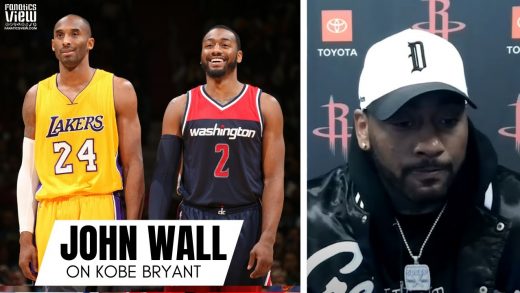 John Wall Remembers Kobe Bryant & Block on Kobe as a Rookie: “The 1 year Anniversary is Tough”