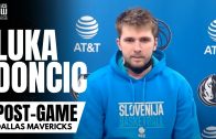 Luka Doncic Reacts to Kristaps Porzingis Return to Dallas & His Improved Defensive Play