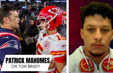 Patrick Mahomes Shares His Thoughts on Tom Brady & Reacts to Already Being Called “GOAT”