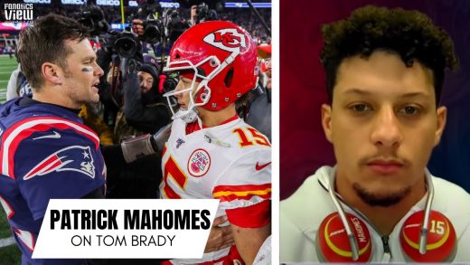 Patrick Mahomes Shares His Thoughts on Tom Brady & Reacts to Already Being Called “GOAT”