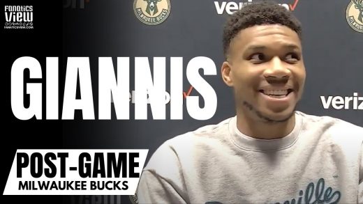 Giannis Antetokounmpo Orders a Philly Cheesesteak During Bucks Post-Game Interview