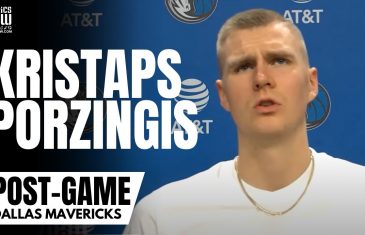 Kristaps Porzingis Reviews Dallas Mavs 1st Half of the NBA Season & Catching a Rhythm for 2nd Half