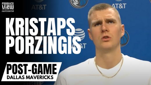 Kristaps Porzingis Reviews Dallas Mavs 1st Half of the NBA Season & Catching a Rhythm for 2nd Half