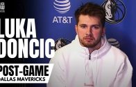 Luka Doncic Reacts to Dallas Mavs Record Setting 50 Point First Half Lead: “We Showed Who We Are”