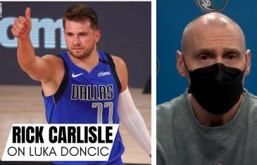 Rick Carlisle on Luka Doncic Ascension to NBA Stardom & 2nd All-Star Game: “He Captured The World”