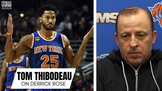 Tom Thibodeau Reflects on Derrick Rose’s Career: “I Wouldn’t Be In My Position Today Without Him”