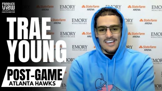 Trae Young Reacts to Playing With Lou Williams: “It’s Fun Learning From Him” & Wearing Goggles