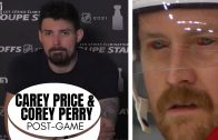 Carey Price & Corey Perry React to Jeff Petry “Scary Looking” & Montreal Game 2 Win vs. Vegas
