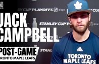 Maple Leaf Square in Toronto reacts to Tyler Bozak’s Game 3 OT winner