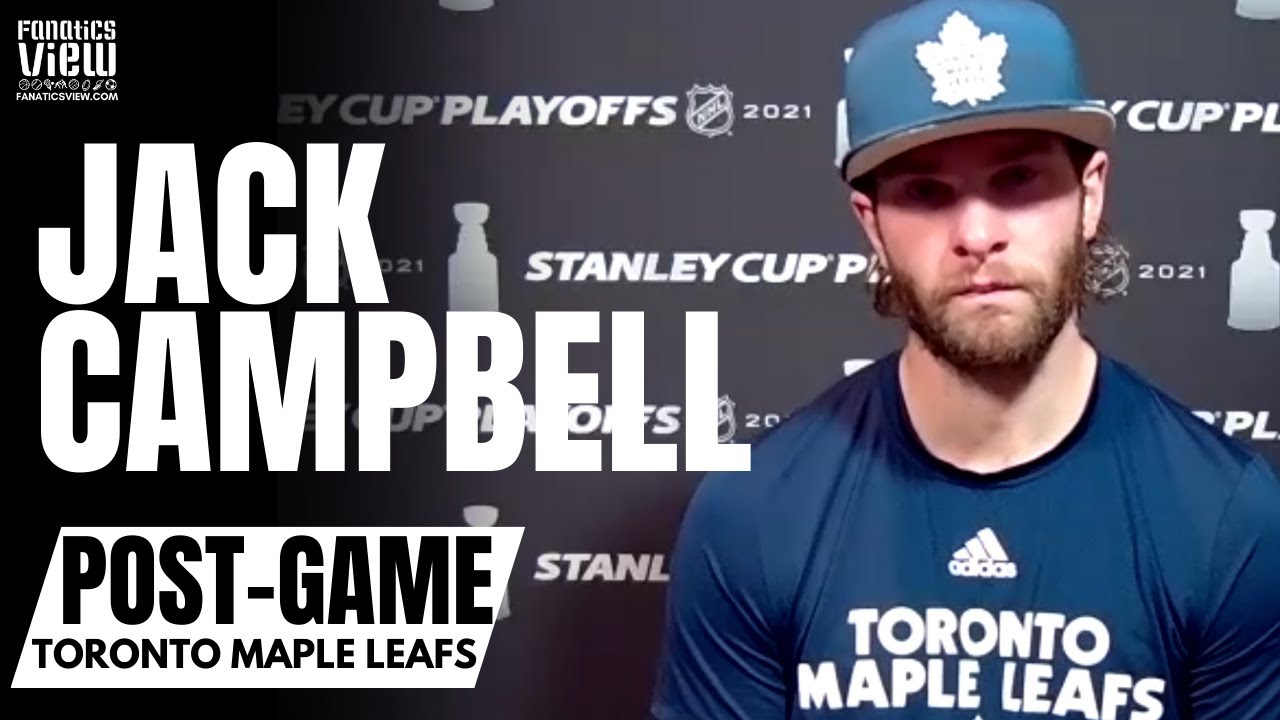 Jack Campbell Emotional Reaction After Leafs Lose Game 7 vs. Montreal: 