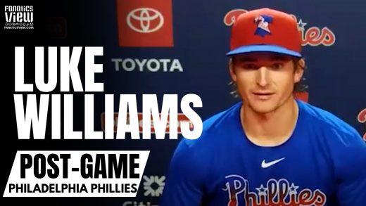 Luke Williams talks Surreal Journey from Team USA to Walk-Off Homer for Philadelphia Phillies