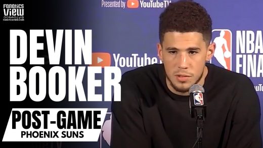 Devin Booker Reacts to Phoenix Suns Losing NBA Finals vs. Milwaukee Bucks