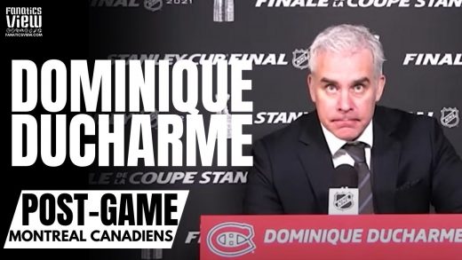 Dominique Ducharme Reacts to Montreal Canadiens Losing Stanley Cup: “I’m Proud of This Group”