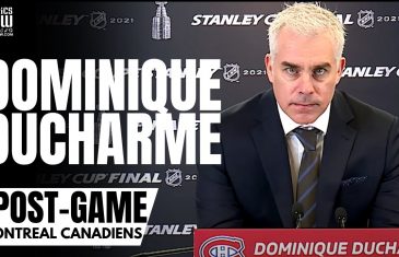 Dominique Ducharme Reacts to Montreal Canadiens Falling Down 3-0 vs. Tampa in Stanley Cup Finals