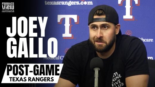 Joey Gallo Reacts to Willie Calhoun’s Terrible Luck of Injuries & Baseball Not Just About “Numbers”