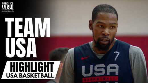 Kevin Durant, Damian Lillard, Bam Adebayo & Team USA Building Connections at Day 2 of Practice