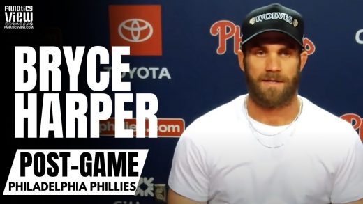 Bryce Harper: “I Wanted to Be a Phillie Because of This Fan Base” & Reacts to Phillies in 1st Place