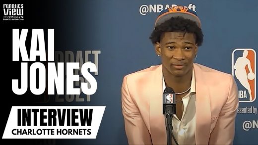 Kai Jones Reacts to Being Drafted by Charlotte Hornets & “Super Dope” to Play With LaMelo Ball