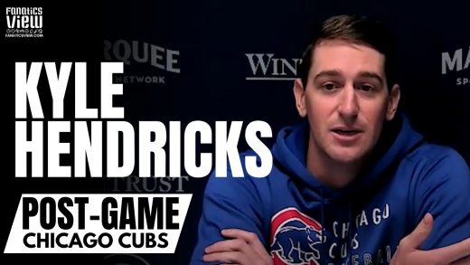 Kyle Hendricks Reacts to Javy Baez, Anthony Rizzo & Kris Bryant Trades: “It’s Different Around Here”