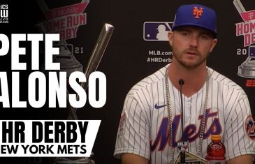Pete Alonso on Becoming Back-to-Back Home Run Derby Champion: “I Think I’m The Best Power Hitter”