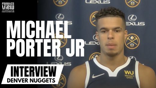 Michael Porter Jr. talks Training With Stephen Curry & Taking Next Step in NBA | Nuggets Media Day