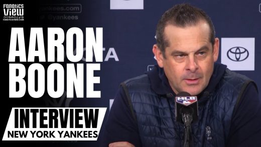 Aaron Boone Previews Yankees vs. Red Sox AL Wild Card Matchup & Talks Gio Urshela Epic Catch