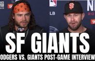 Brandon Crawford & Evan Longoria React to SF Giants Taking a 2-1 Lead vs. Dodgers, Evan’s Homer