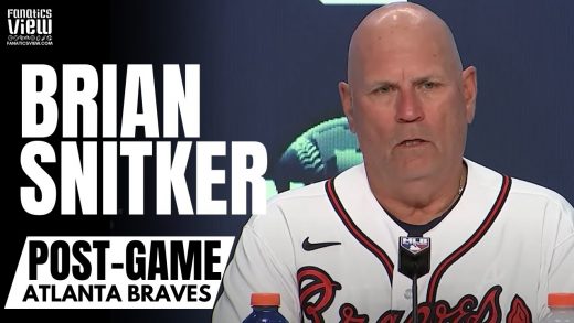 Brian Snitker Reacts to Braves Taking a 2-0 Lead vs. Dodgers & Braves Strong Bullpen Performance