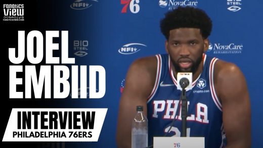 Joel Embiid Details His Disappointment in Ben Simmons Requesting a Trade at 76ers Media Day