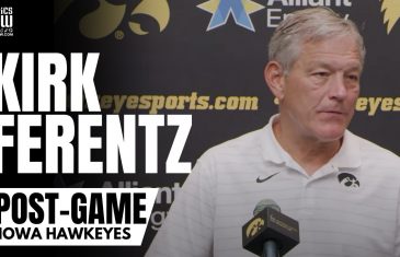 Kirk Ferentz Gets Choked Up After Iowa’s Huge Win vs. Penn State & Iowa Hawkeyes Program Journey